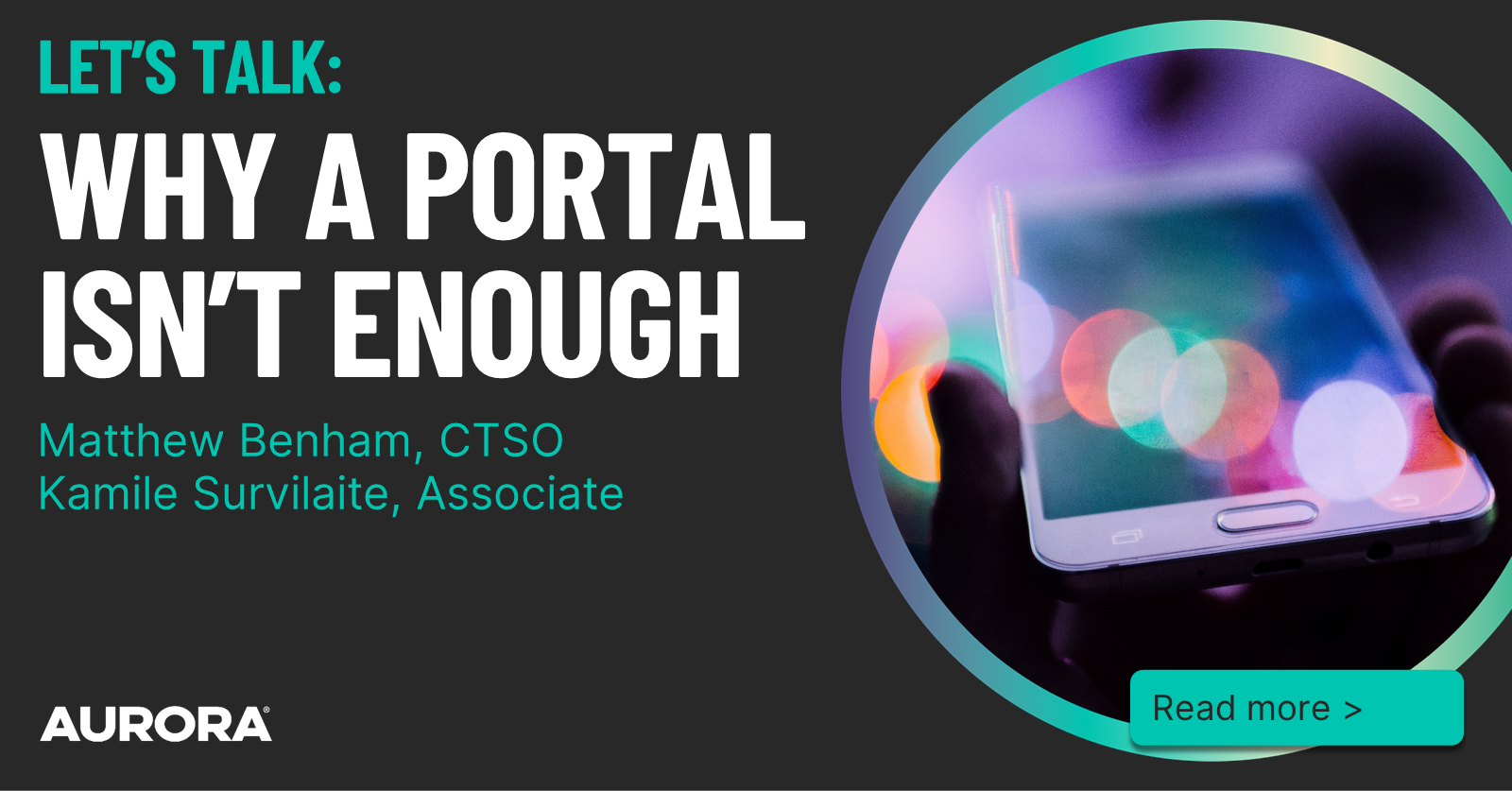 Digital journeys, not portals banner
